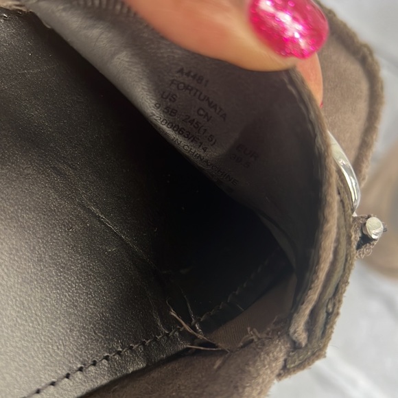 Coach Fortunata suede leather slip on size 9.5 - Picture 12 of 12